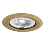 Įmontuojamas šviestuvas ARGUS II CT-2114-BR/M IP20 Plienas Matinė žalvario