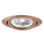 Įmontuojamas šviestuvas ARGUS II CT-2115-AN 15° IP20 Plienas Matinė vario
