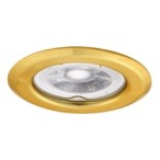 Įmontuojamas šviestuvas ARGUS II CT-2114-G IP20 Plienas Aukso