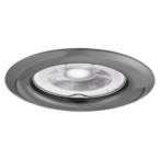 Įmontuojamas šviestuvas ARGUS II CT-2114-GM IP20 Plienas Grafito