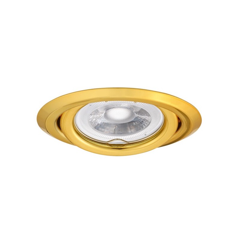 Įmontuojamas šviestuvas ARGUS II CT-2115-G 15° IP20 Plienas Aukso