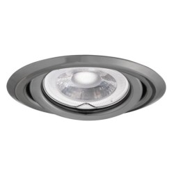 Įmontuojamas šviestuvas ARGUS II CT-2115-GM 15° IP20 Plienas Grafito