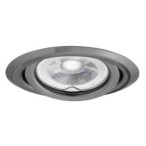 Įmontuojamas šviestuvas ARGUS II CT-2115-GM 15° IP20 Plienas Grafito