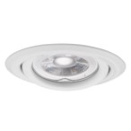 Įmontuojamas šviestuvas ARGUS II CT-2115-W 15° IP20 Plienas Balta