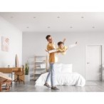 Įmontuojamas lempučių laikiklis GU10 TINY BORD DTO-W/G 30° IP20 Aliuminio lydinys Balta, aukso