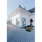 Įmontuojamas lempučių laikiklis GU10 DROXY IP65 DSO-W IP65/20 Aliuminio lydinys Balta