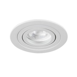 Įmontuojamas šviestuvas SEIDY CT-DTO50-W/M 30° IP20 Aliuminio lydinys Matinė balta