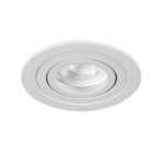 Įmontuojamas šviestuvas SEIDY CT-DTO50-W/M 30° IP20 Aliuminio lydinys Matinė balta
