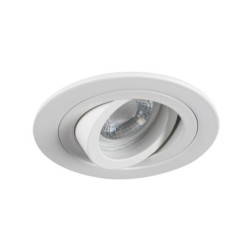 Įmontuojamas šviestuvas SEIDY CT-DTO50-W/M 30° IP20 Aliuminio lydinys Matinė balta