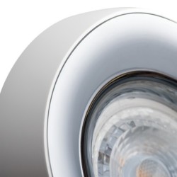 Įmontuojamas lempučių laikiklis GU10 ELNIS L A/C IP20 Aliuminio lydinys Antracito pilka, chromo