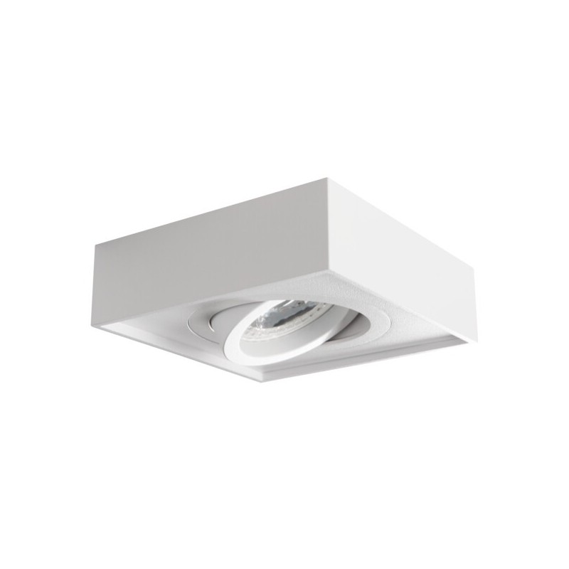 Įmontuojamas lempučių laikiklis GU10 MINI GORD DLP-50-W 30° IP20 Aliuminio lydinys Plienas Balta
