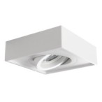 Įmontuojamas lempučių laikiklis GU10 MINI GORD DLP-50-W 30° IP20 Aliuminio lydinys Plienas Balta