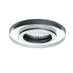 Įmontuojamas lempučių laikiklis GU10 SOREN O-SR WW IP20 Stiklas Sidabro