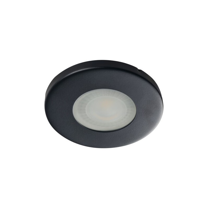 Įmontuojamas šviestuvas MARIN CT-S80-B MR16 IP40/20 Plienas Juoda matinė