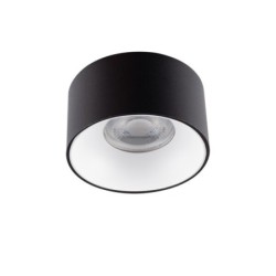 Įmontuojamas šviestuvas MINI RITI GU10 B/W IP20 Aliuminio lydinys Juoda balta