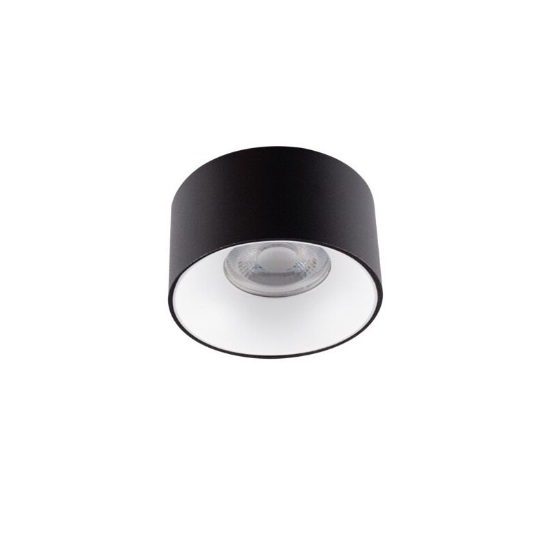 Įmontuojamas šviestuvas MINI RITI GU10 B/W IP20 Aliuminio lydinys Juoda balta