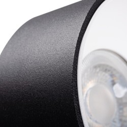 Įmontuojamas šviestuvas MINI RITI GU10 B/W IP20 Aliuminio lydinys Juoda balta
