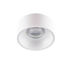 Įmontuojamas šviestuvas MINI RITI GU10 W/W IP20 Aliuminio lydinys Balta