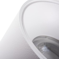 Įmontuojamas šviestuvas MINI RITI GU10 W/W IP20 Aliuminio lydinys Balta