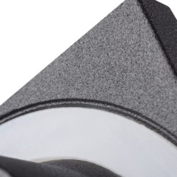 Įmontuojamas šviestuvas FLINI GU10 IP44 DSL-B IP44/20 Aliuminio lydinys Juoda