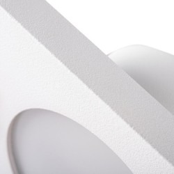 Įmontuojamas šviestuvas FLINI GU10 IP44 DSL-W IP44/20 Aliuminio lydinys Balta