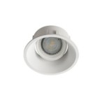 Įmontuojamas lempučių laikiklis GU10 IVRI DTO-W 15° IP20 Aliuminio lydinys Balta
