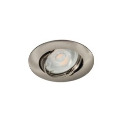 Įmontuojamas lempučių laikiklis GU10 VIDI CTC-5515-C/M 15° IP20 Aliuminio lydinys Chromo matinė