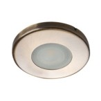 Įmontuojamas šviestuvas MARIN CT-S80-AB IP44/20 Plienas Matinė žalvario