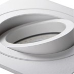 Įmontuojamas lempučių laikiklis GU10 SEIDY CT-DTL50-W/M 30° IP20 Aliuminio lydinys Matinė balta