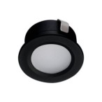 Įmontuojamas šviestuvas IMBER LED NW B 1W 12V DC 4000K 30lm IP65 Aliuminio lydinys Plastikas Juoda