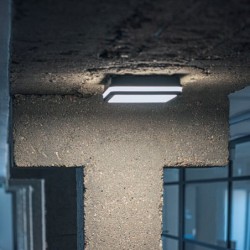 Lubinis šviestuvas BENO 24-30W CCT-L-SEG LED SMD 24 / 30W 230V 3000/3500/4000K 80Ra IP65 (Šilta, neutrali balta) Polikarbonatas 