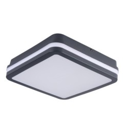 Lubinis šviestuvas BENO 12-1 CCT-L-SEG LED SMD 12x1 230V 3000/3500/4000K 80Ra IP65 (Šilta, neutrali balta) Polikarbonatas Grafit