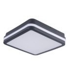 Lubinis šviestuvas BENO 12-1 CCT-L-SEG LED SMD 12x1 230V 3000/3500/4000K 80Ra IP65 (Šilta, neutrali balta) Polikarbonatas Grafit