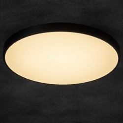 Lubinis šviestuvas S PLAFON CCTDIM B LED SMD 230V 3000/6500K 80Ra IP20 (Šilta, neutrali, šalta balta) Plastikas Juoda