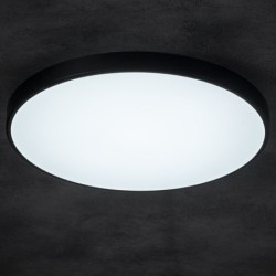 Lubinis šviestuvas S PLAFON CCTDIM B LED SMD 230V 3000/6500K 80Ra IP20 (Šilta, neutrali, šalta balta) Plastikas Juoda