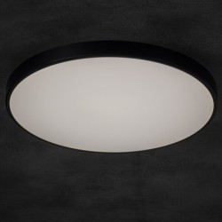 Lubinis šviestuvas S PLAFON CCTDIM B LED SMD 230V 3000/6500K 80Ra IP20 (Šilta, neutrali, šalta balta) Plastikas Juoda