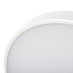 Lubinis šviestuvas S PLAFON CCTDIM W LED SMD 230V 3000/6500K 80Ra IP20 (Šilta, neutrali, šalta balta) Plastikas Balta