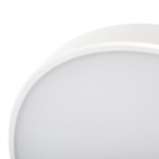 Lubinis šviestuvas S PLAFON CCTDIM W LED SMD 230V 3000/6500K 80Ra IP20 (Šilta, neutrali, šalta balta) Plastikas Balta