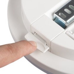 Lubinis šviestuvas STIVI LED NW O-SE SMD 230V 4000K 80Ra IP65 (Neutrali balta) Polikarbonatas Balta