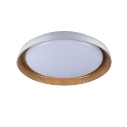 Lubinis šviestuvas NIFU LED17, NW W/BR LED SMD 17, 230V 4000K 80Ra IP20 (Neutrali balta) Plastikas Metalas Balta Bronzos