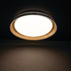 Lubinis šviestuvas NIFU LED17, NW W/BR LED SMD 17, 230V 4000K 80Ra IP20 (Neutrali balta) Plastikas Metalas Balta Bronzos