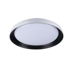 Lubinis šviestuvas NIFU LED17, NW W/B LED SMD 17, 230V 4000K 80Ra IP20 (Neutrali balta) Plastikas Metalas Balta Juoda