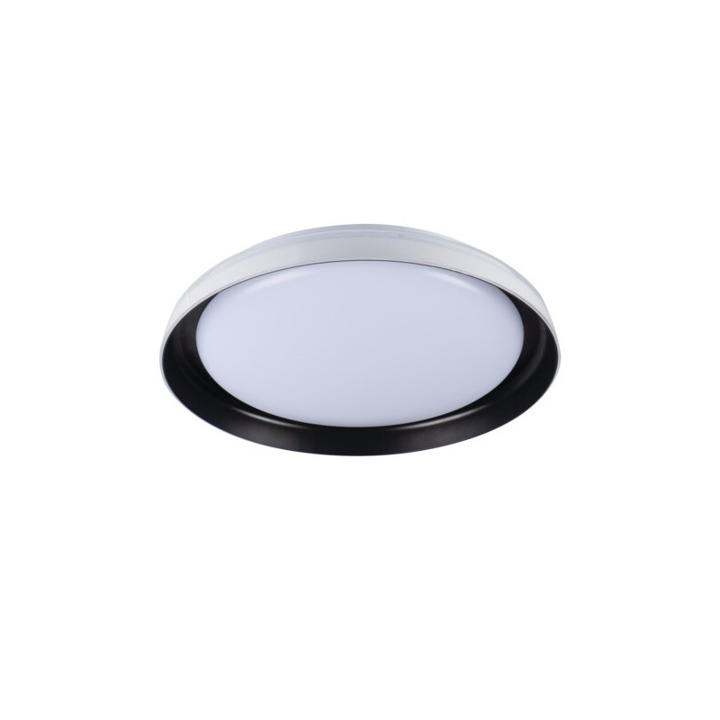 Lubinis šviestuvas NIFU LED17, NW W/B LED SMD 17, 230V 4000K 80Ra IP20 (Neutrali balta) Plastikas Metalas Balta Juoda