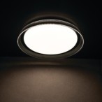 Lubinis šviestuvas NIFU LED17, NW W/B LED SMD 17, 230V 4000K 80Ra IP20 (Neutrali balta) Plastikas Metalas Balta Juoda