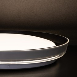 Lubinis šviestuvas NIFU LED17, NW W/B LED SMD 17, 230V 4000K 80Ra IP20 (Neutrali balta) Plastikas Metalas Balta Juoda