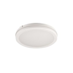 Lubinis šviestuvas BENO ECO 12W CCT O W LED SMD 230V 3000/4000/6500K 80Ra IP65 (Šilta, neutrali, šalta balta) PP Balta
