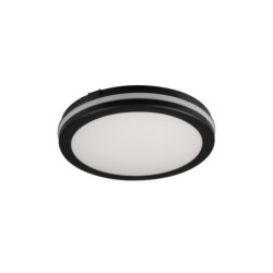 Lubinis šviestuvas BENO ECO 12W CCT O B LED SMD 230V 3000/4000/6500K 80Ra IP65 (Šilta, neutrali, šalta balta) PP Juoda