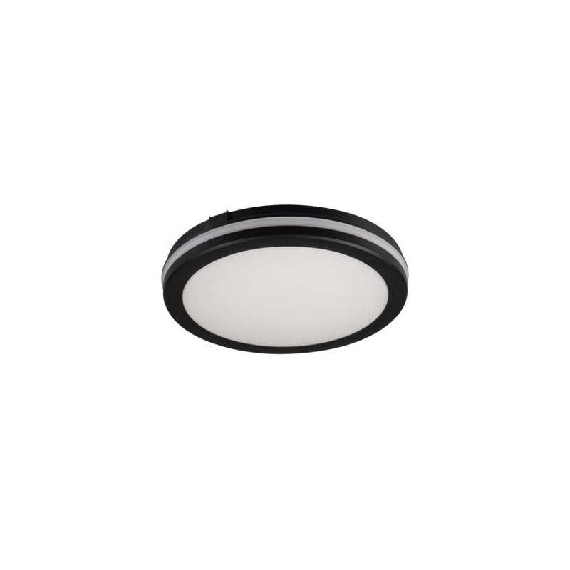 Lubinis šviestuvas BENO ECO 12W CCT O B LED SMD 230V 3000/4000/6500K 80Ra IP65 (Šilta, neutrali, šalta balta) PP Juoda