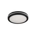 Lubinis šviestuvas BENO ECO 12W CCT O B LED SMD 230V 3000/4000/6500K 80Ra IP65 (Šilta, neutrali, šalta balta) PP Juoda