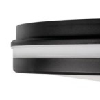 Lubinis šviestuvas BENO ECO CCT O B LED SMD 230V 3000/4000/6500K 80Ra IP65 (Šilta, neutrali, šalta balta) PP Juoda